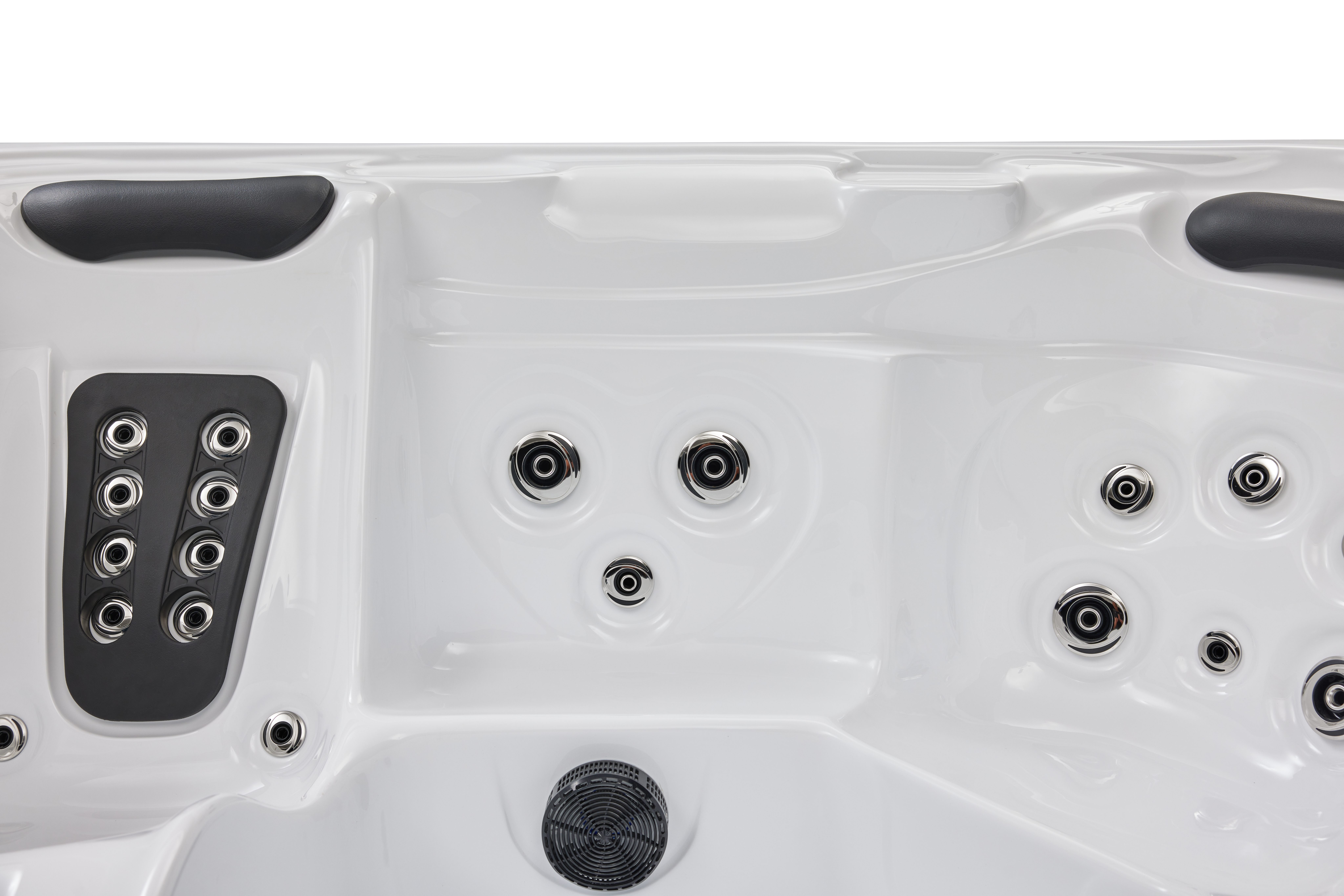 LuBoss Outdoor Whirlpool Modell LuBoss-596S Premium 220x220x90 cm LxBxH 