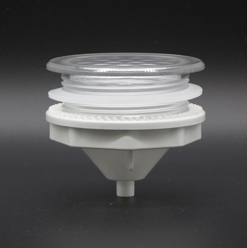 Wellis Becherablage beleuchtet hellblau/transparent