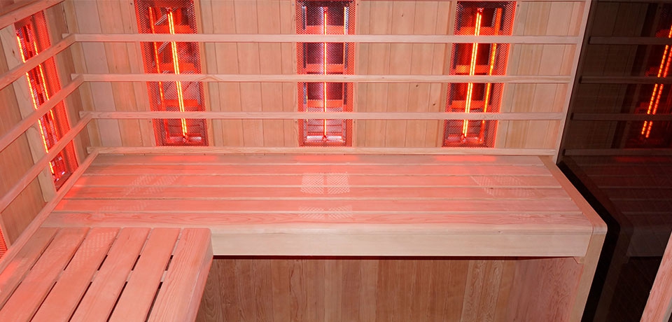 Wellis Kombisauna Eclipse aus kanadischer Hemlocktanne