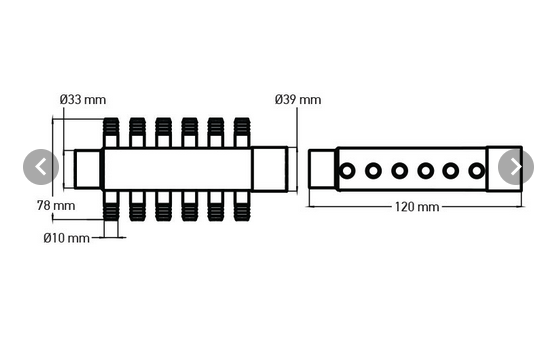 Wellis Verteiler 12er