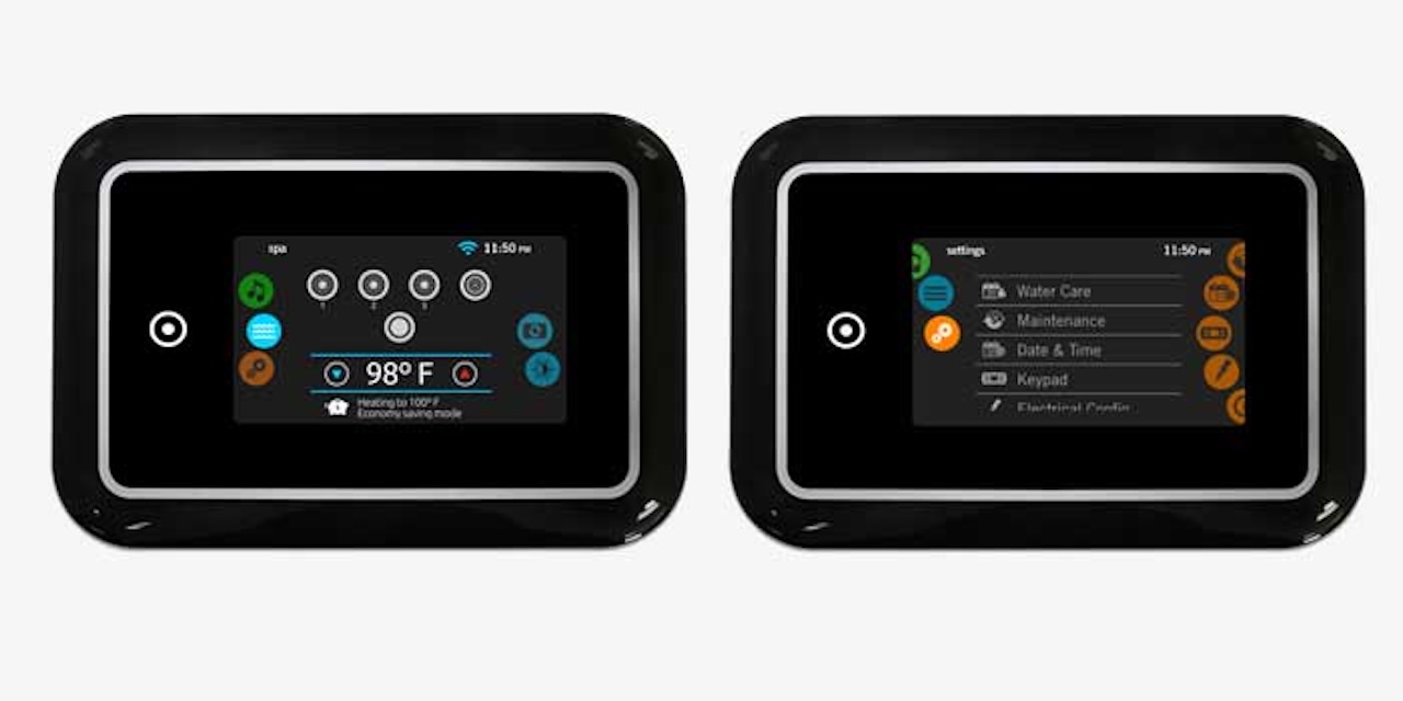 AWT SwimSpa Innovation 550 weiß 550x230 grau 