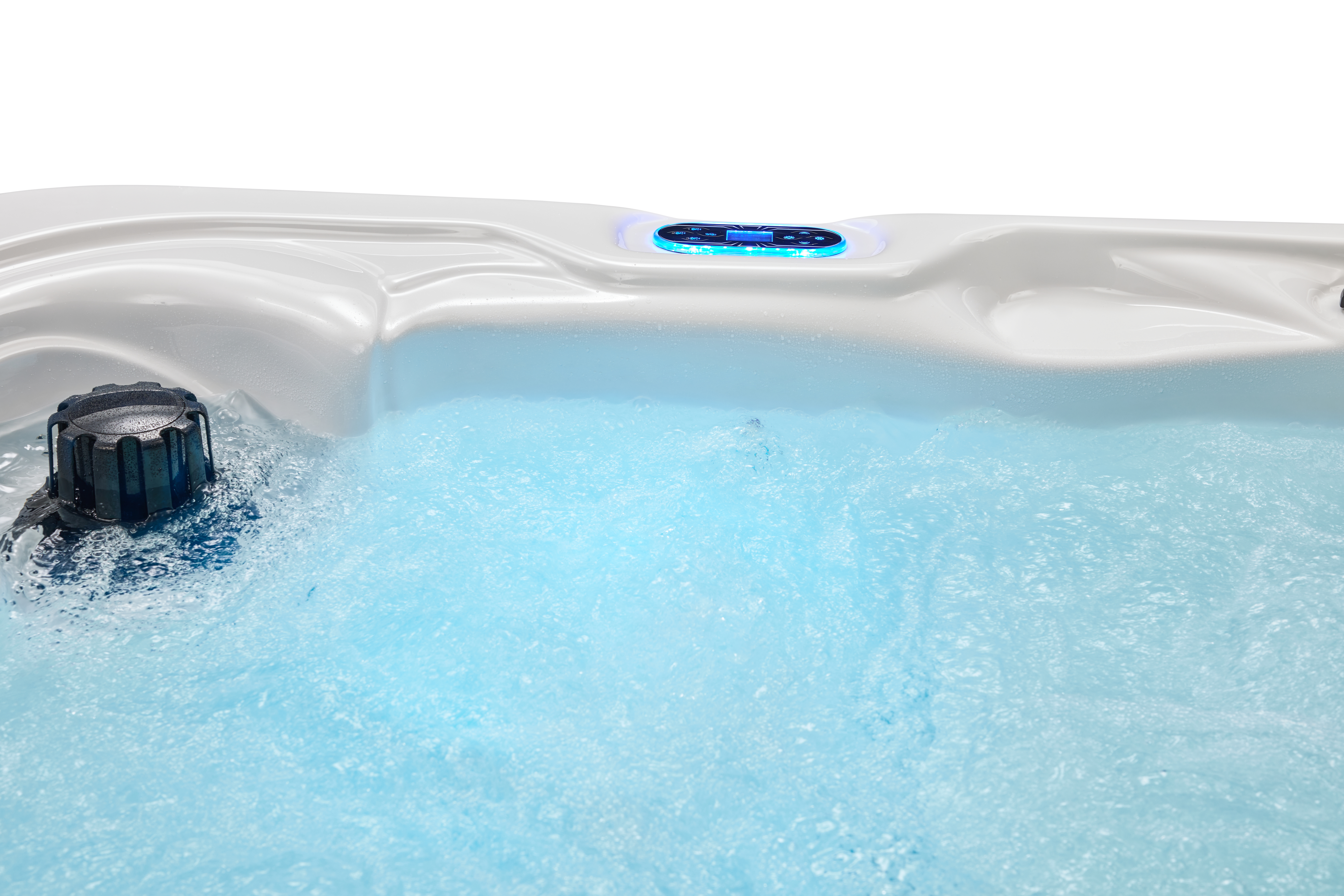 LuBoss Outdoor Whirlpool Modell LuBoss-596S Premium 220x220x90 cm LxBxH 