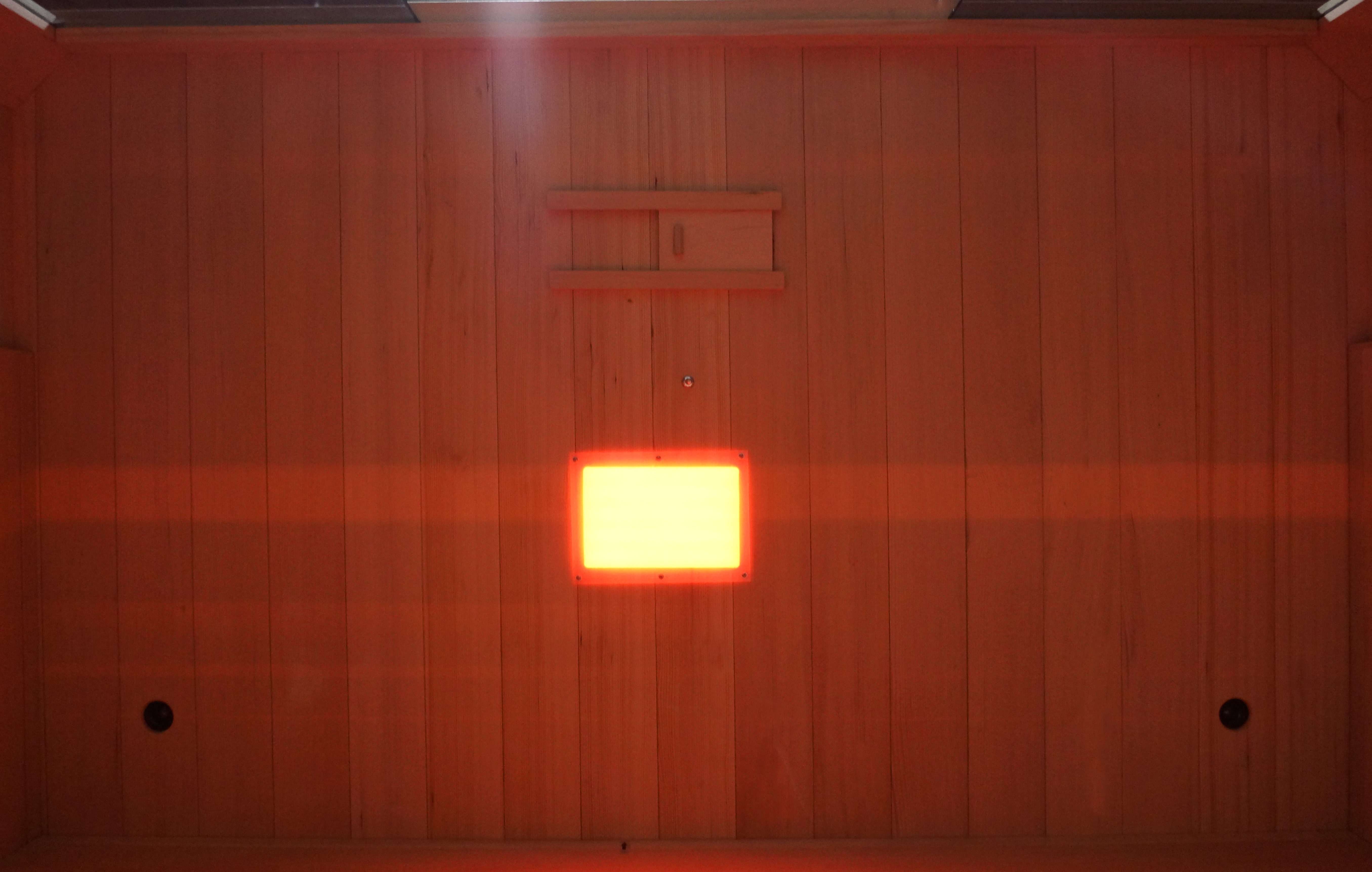 Wellis Redlight™-Infrarotkabine Sundance aus kanadischer Hemlocktanne