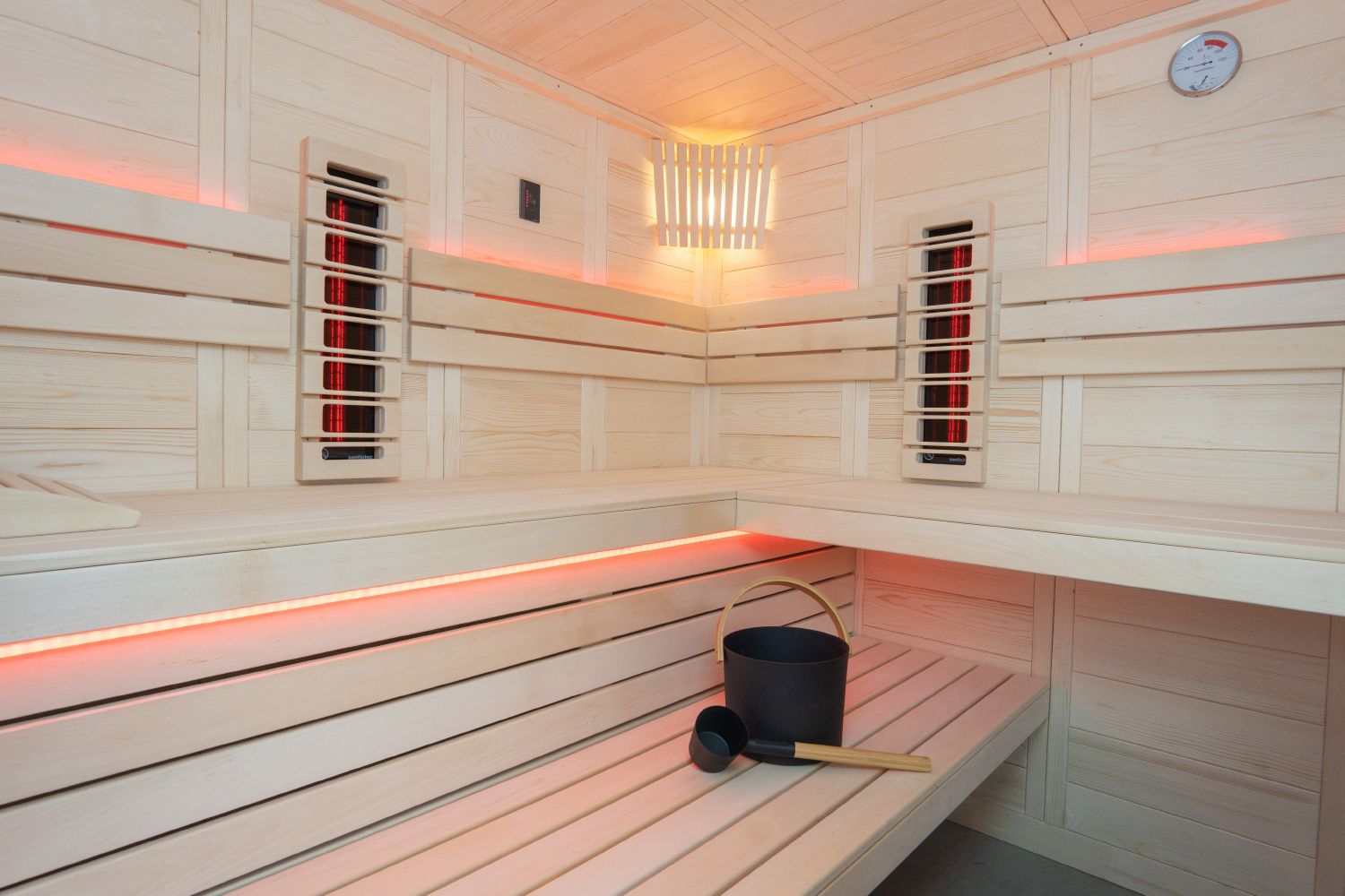 Saunakabine Harvia Arktis Infrarot 234x206x204cm BxTxH