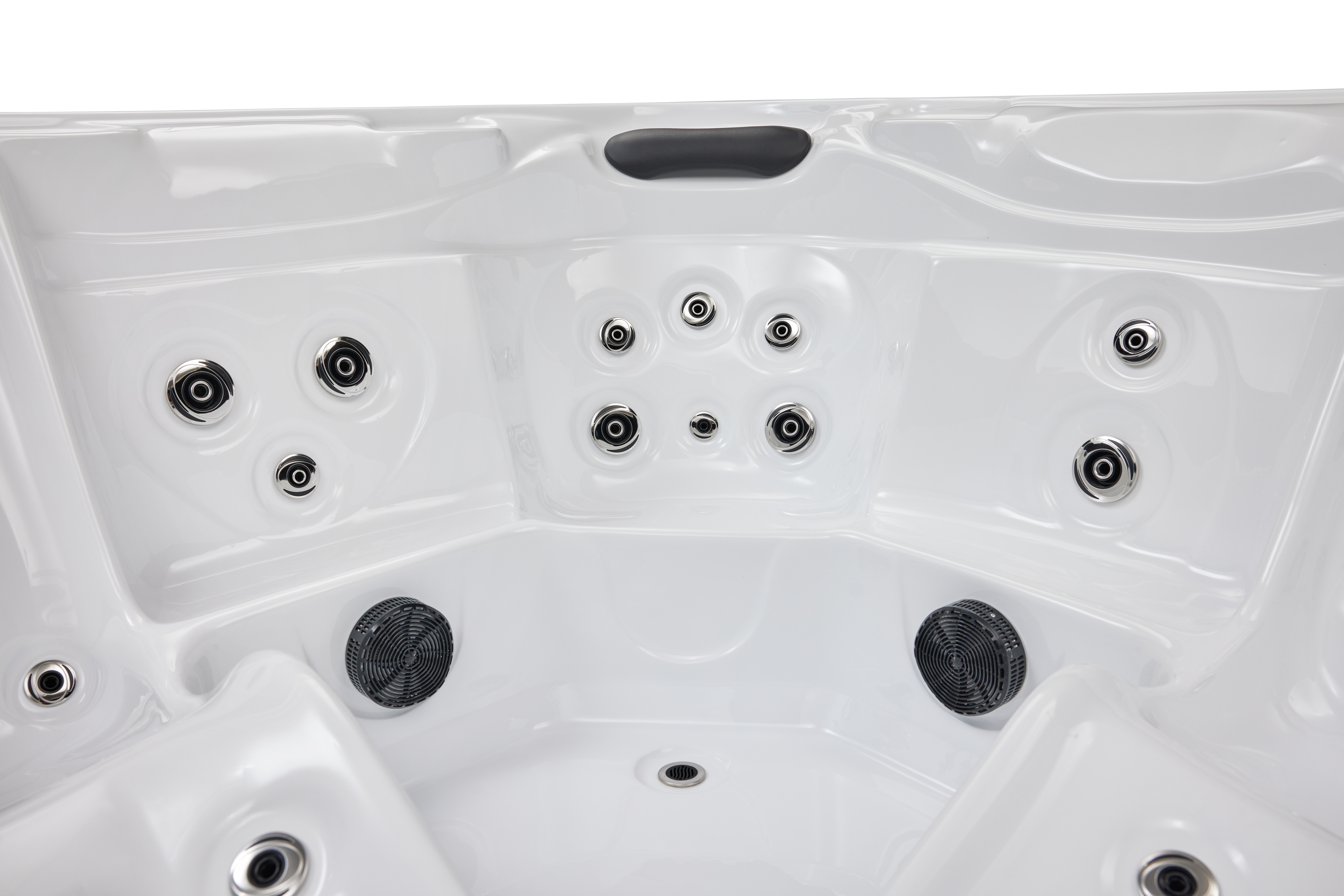 LuBoss Outdoor Whirlpool Modell LuBoss-594S Premium 215x215x90 cm LxBxH