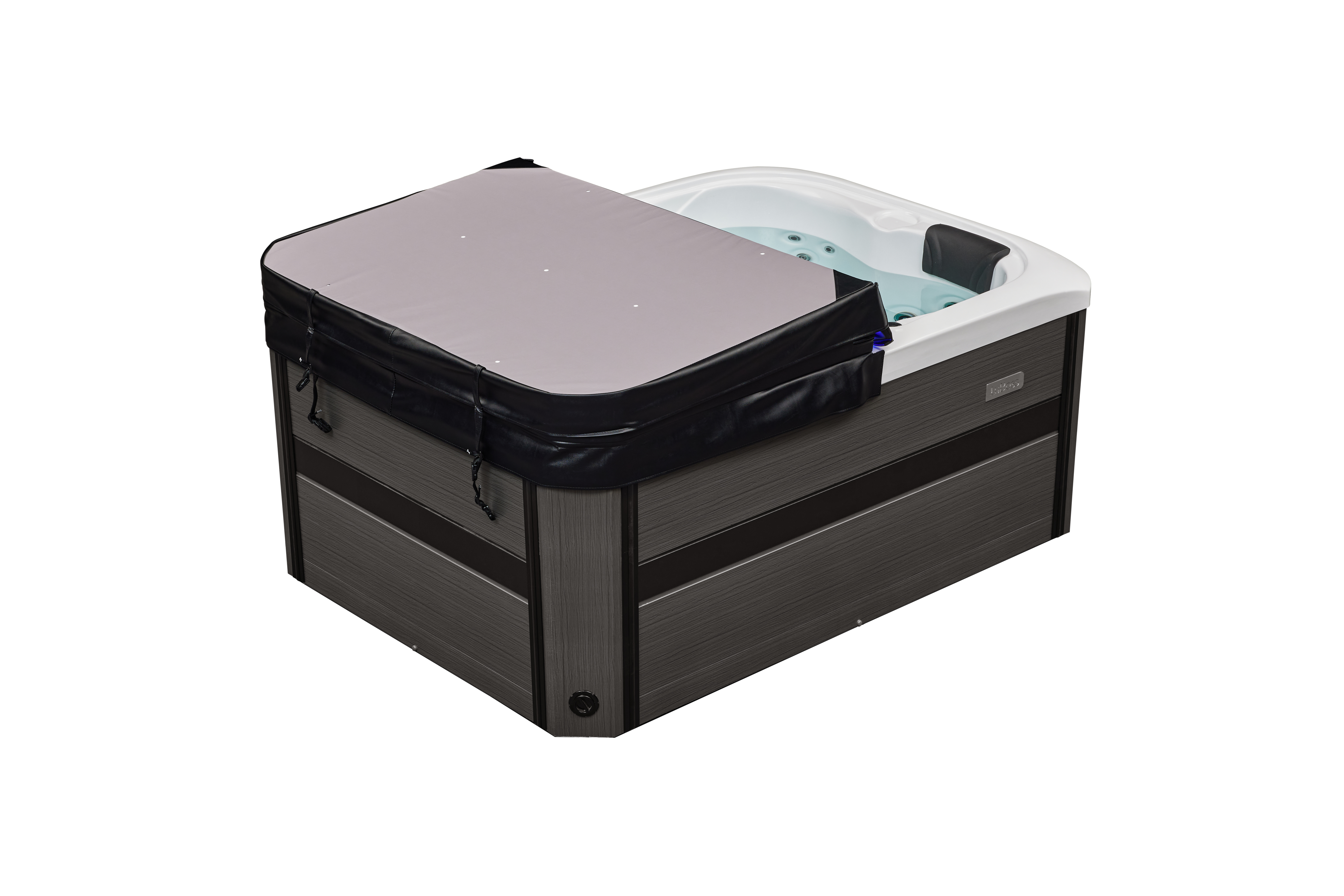 LuBoss Outdoor Whirlpool Modell LuBoss-695S Premium 215x155x90 cm LxBxH