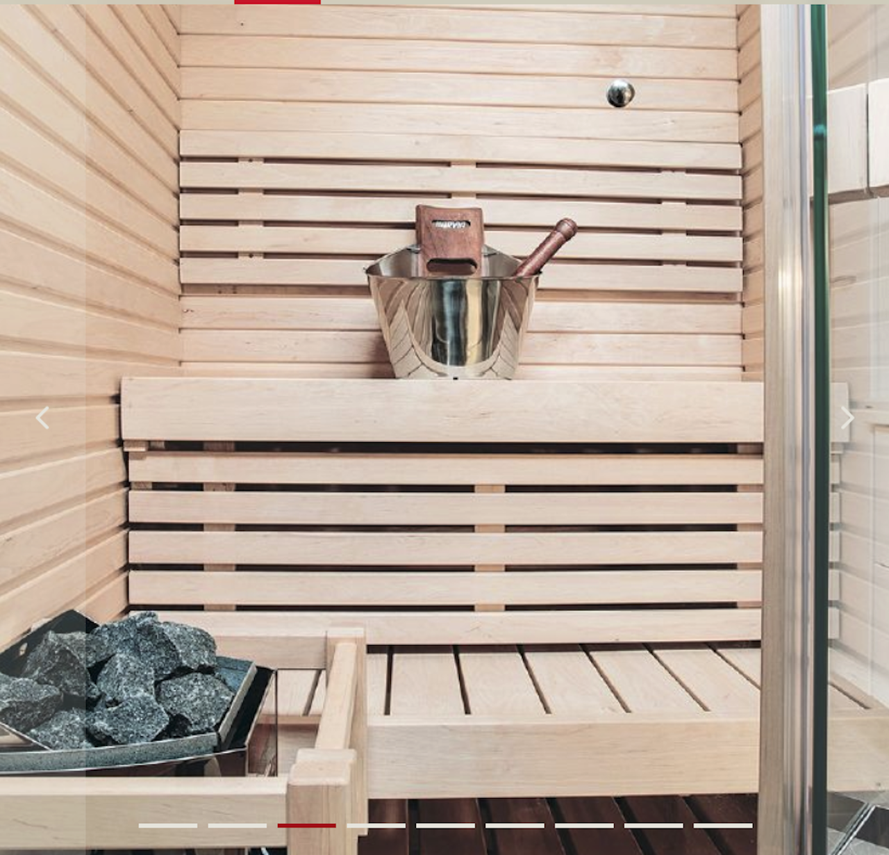 HARVIA Sauna Zubehörset Stahl