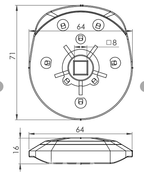Wellis Ventilgriff V2