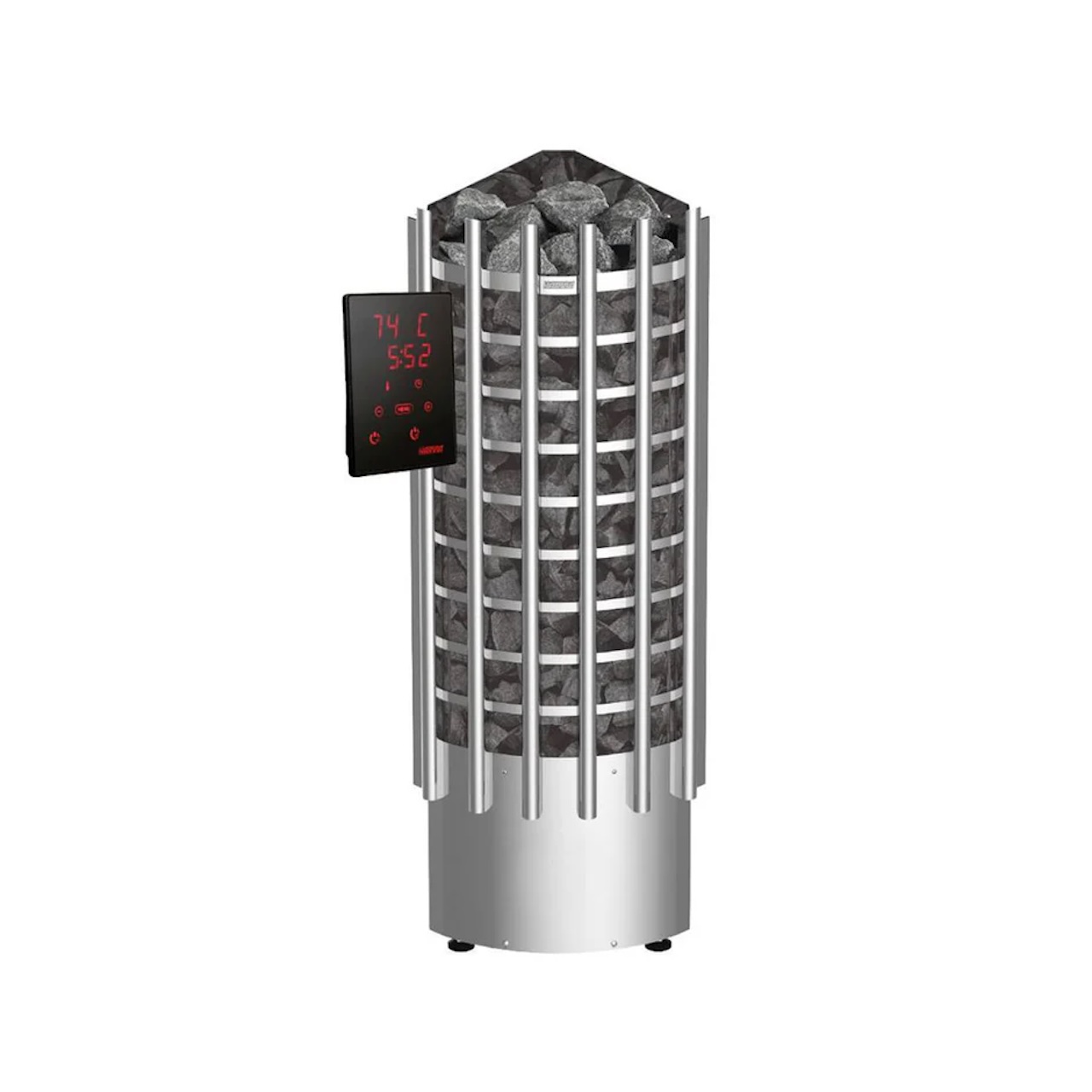 HARVIA Saunaofen Glow Corner XE mit digitaler Steuerung und Xenio Bedienfeld