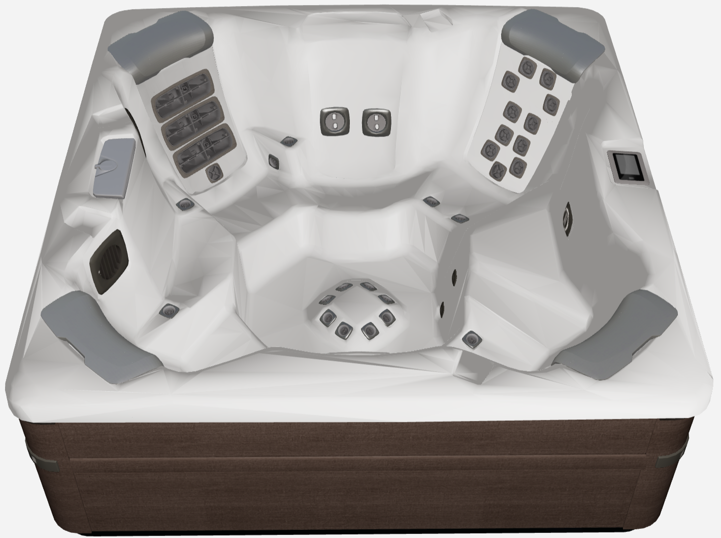 Bullfrogspas Outdoor Whirlpool A7 Choice 224x224x92cm