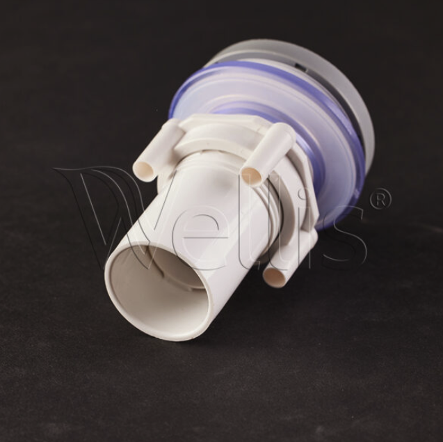 Wellis Luftregler 33 transparent hellgrau Life