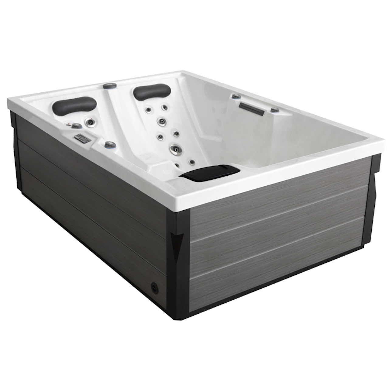 AWT Aussenwhirlpool IN-405 Basic Sterling Silver 220x160 grau 