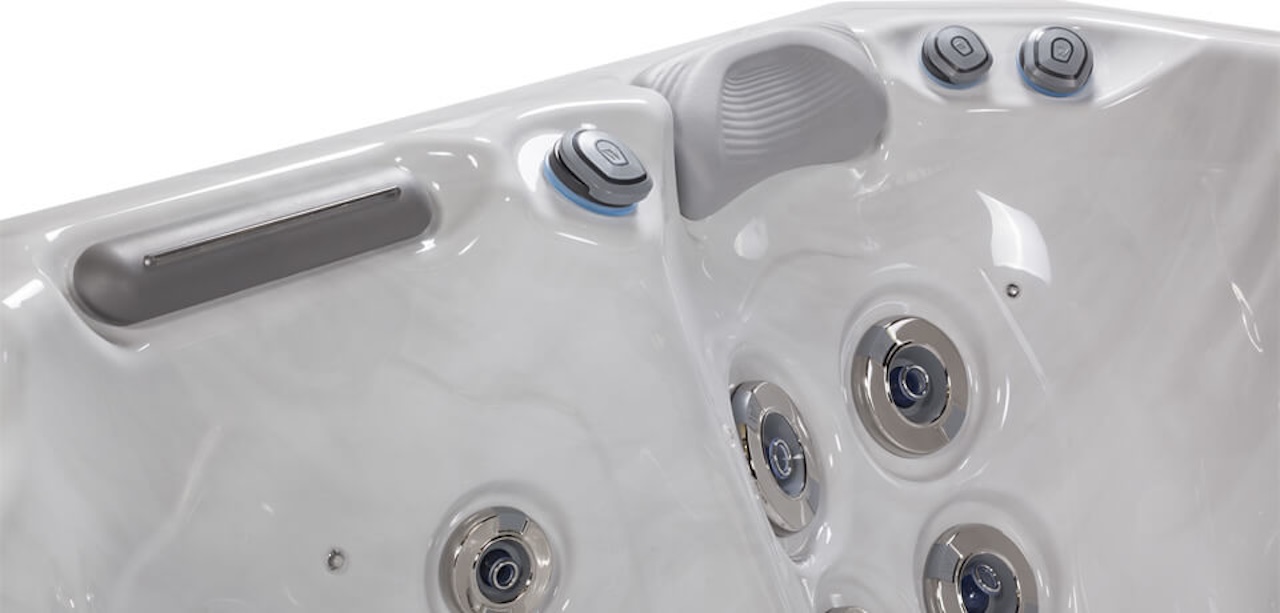 Wellis Palermo Life 5 Personen Premium-Whirlpool 218 × 218 × 90 cm