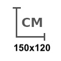 150x120cm