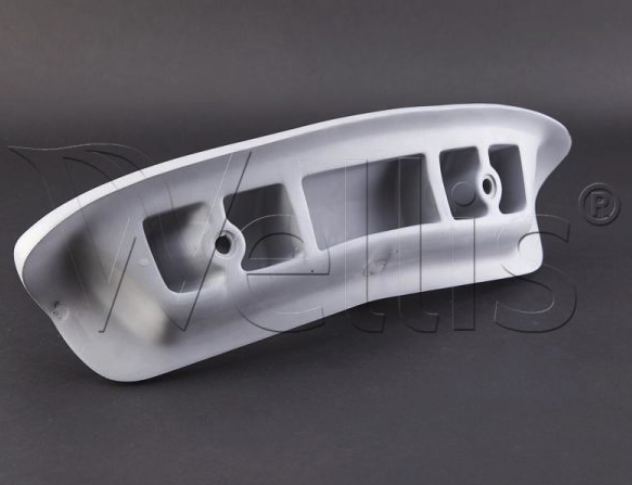 Wellis Kopfkissen 460x150 hellgraues EVA (MAL gerade)