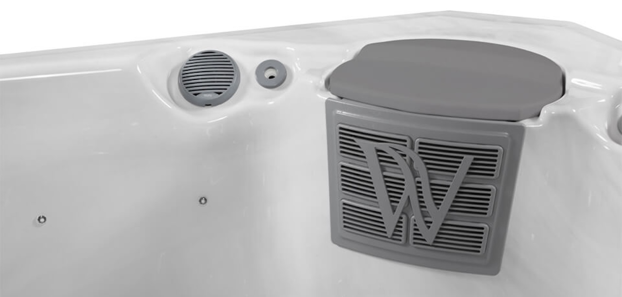 Wellis Palermo Life 5 Personen Premium-Whirlpool 218 × 218 × 90 cm