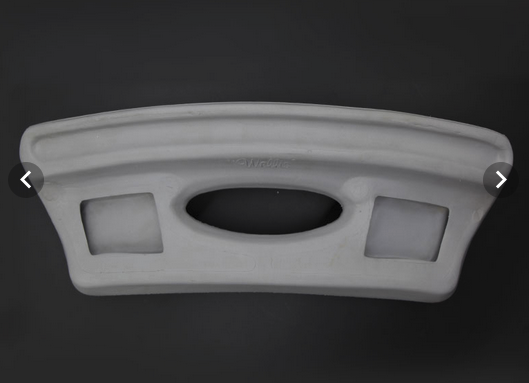 Wellis Kopfkissen 420x170x80 hellgrau EVA V2 (ROB)