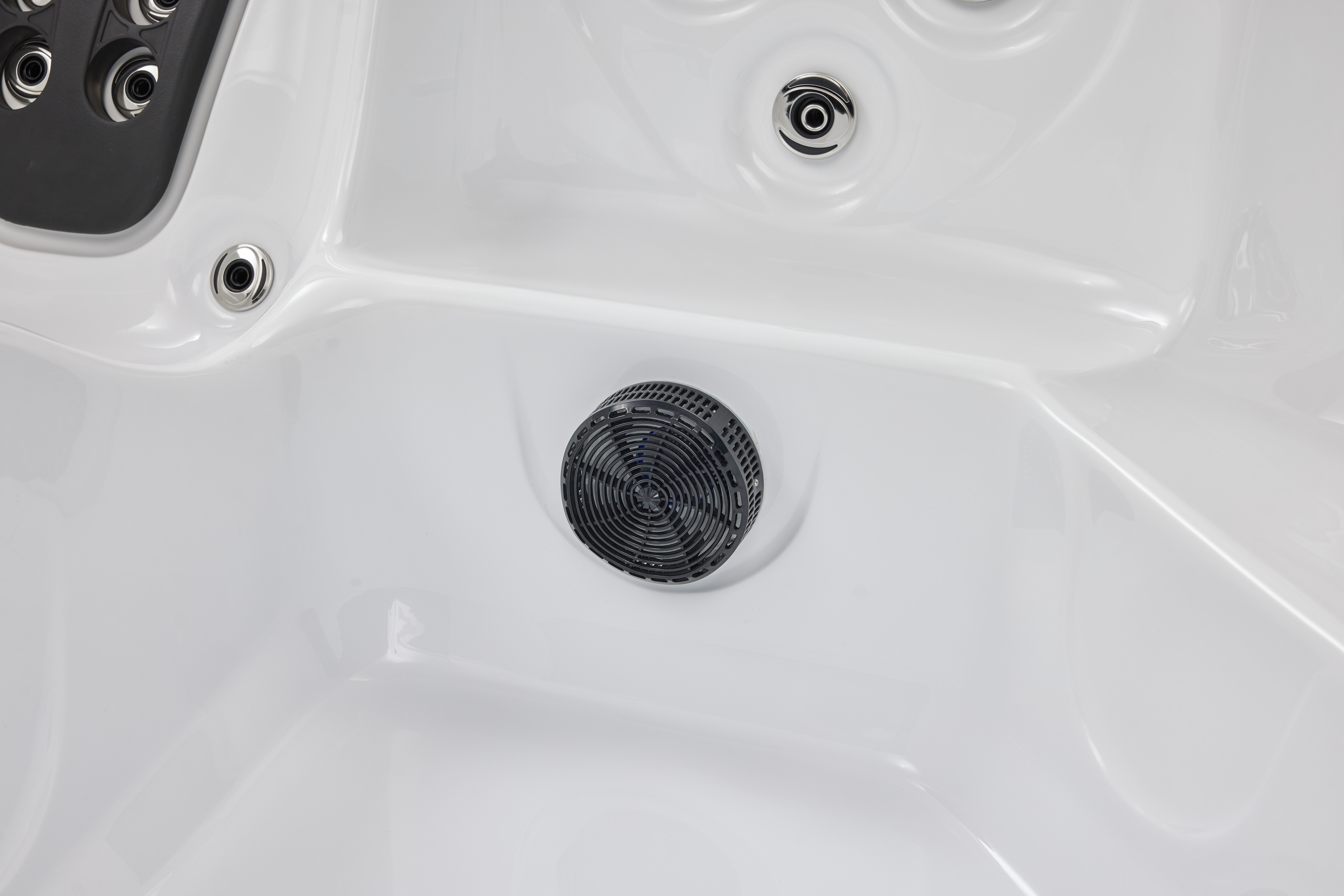 LuBoss Outdoor Whirlpool Modell LuBoss-596S Premium 220x220x90 cm LxBxH 