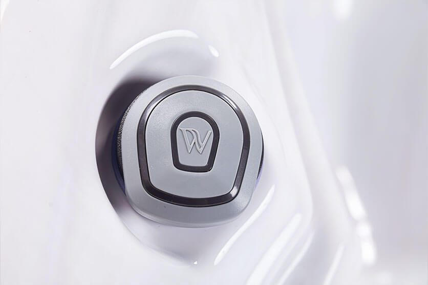 Wellis Vienna Life 7 Personen Premim-Whirlpool 230 × 230 × 90 cm