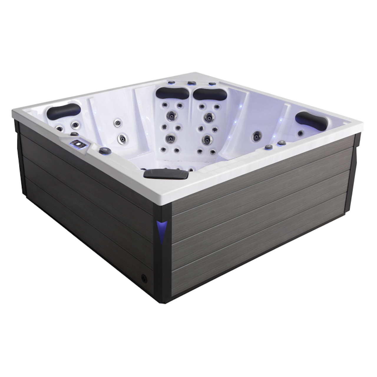 AWT Aussenwhirlpool IN-404 Eco Extreme Sterling Silver 225x225 grau 