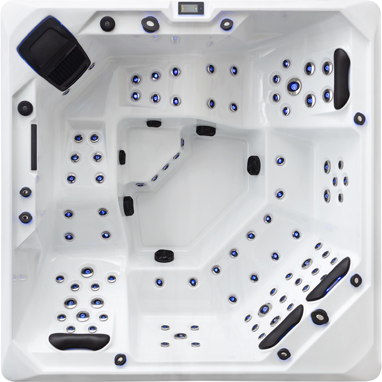 AWT Aussenwhirlpool IN-703 Premium 225x225 grau 