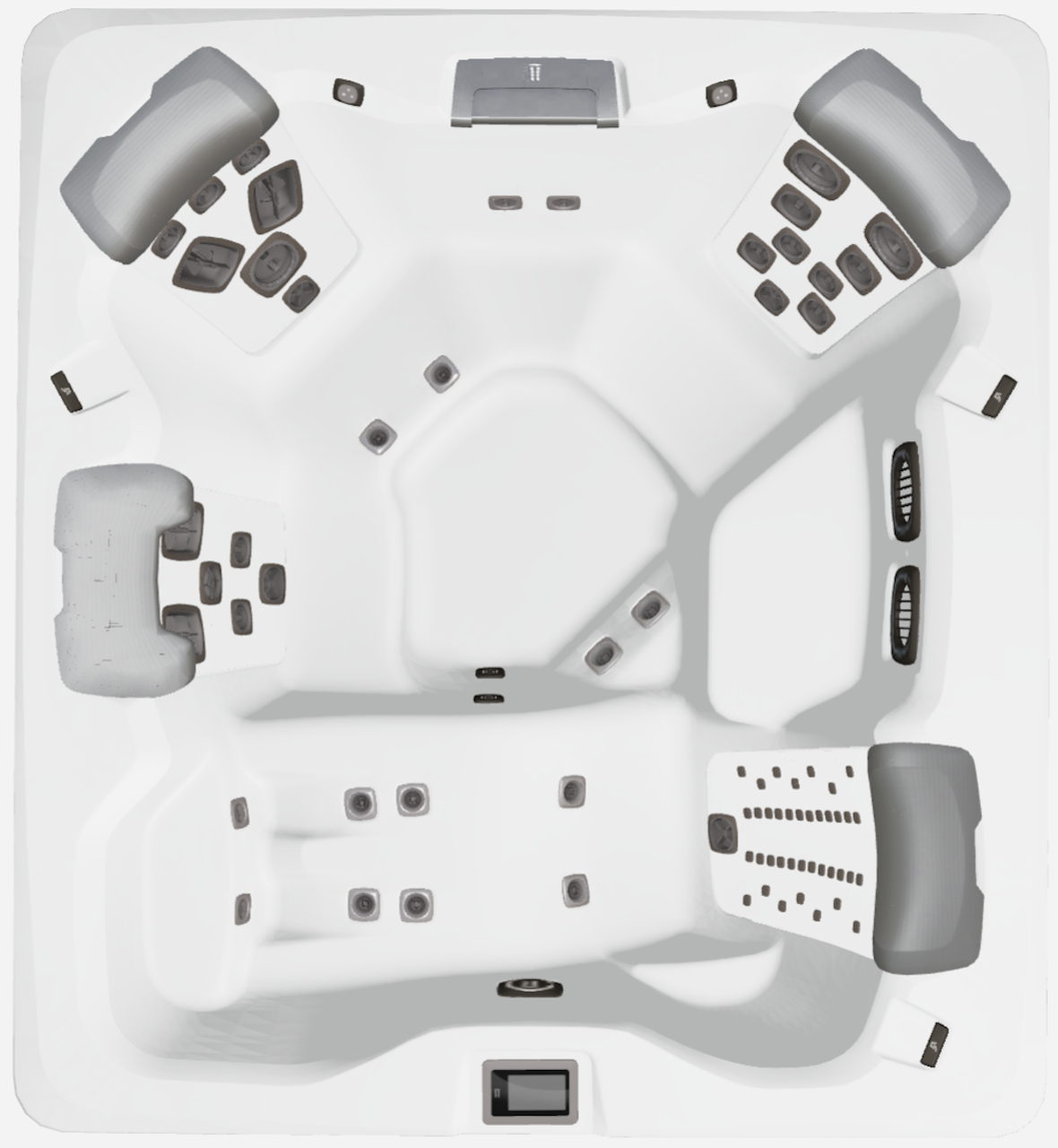 Bullfrogspas Outdoor Whirlpool A6L Select 224x203x86cm