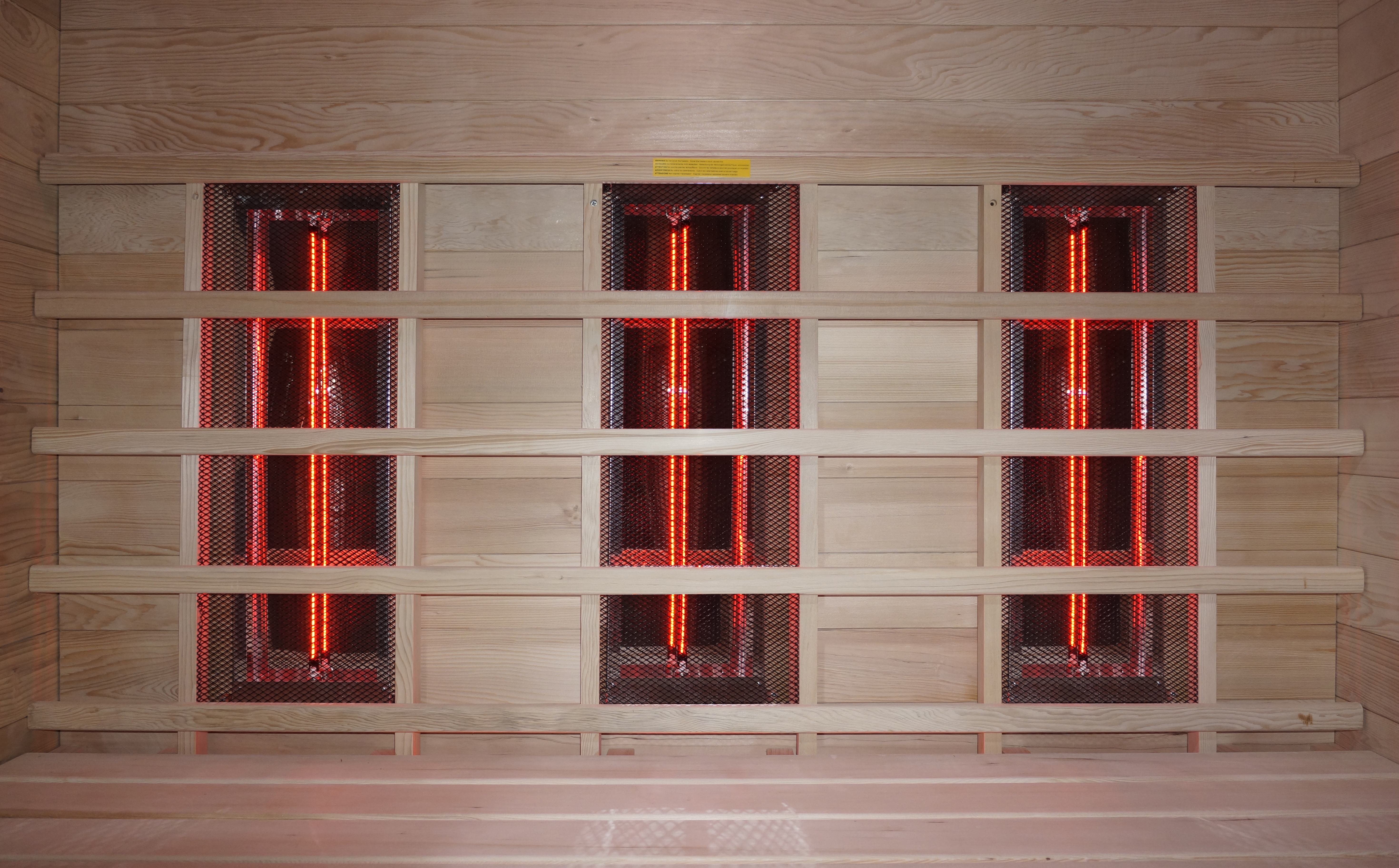 Wellis Redlight™-Infrarotkabine Sundance aus kanadischer Hemlocktanne