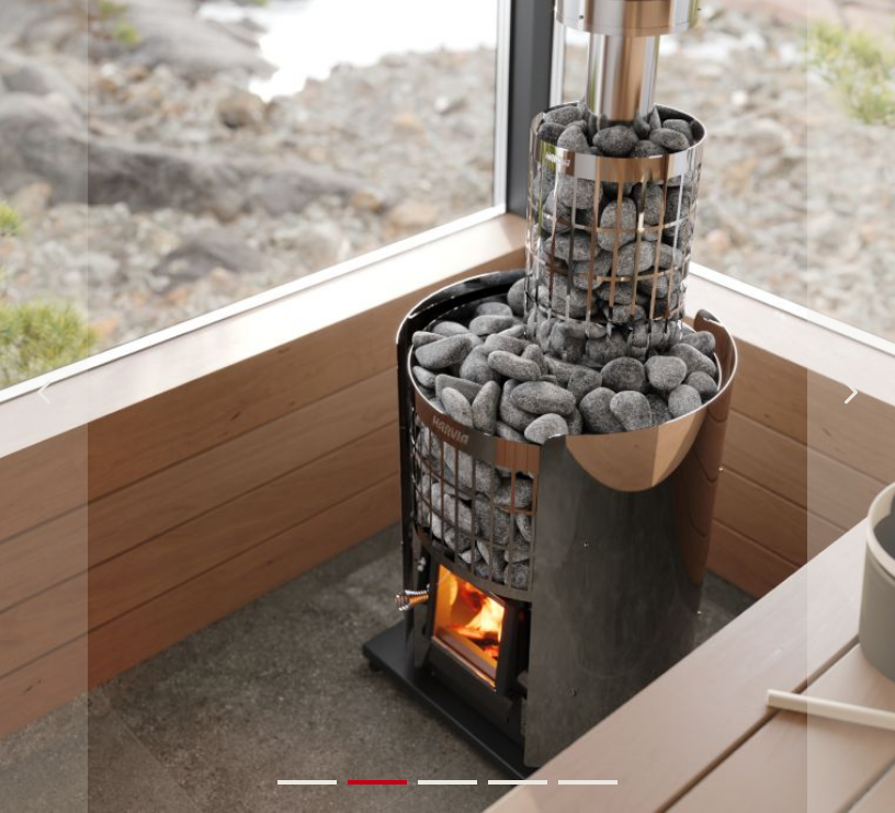 HARVIA Saunaofensteine gerundet 10-15 cm 20 kg