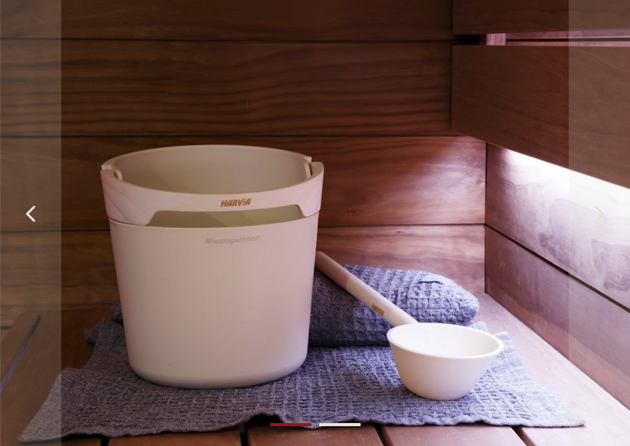 HARVIA Saunazubehörset Helmi Kübel und Kelle 