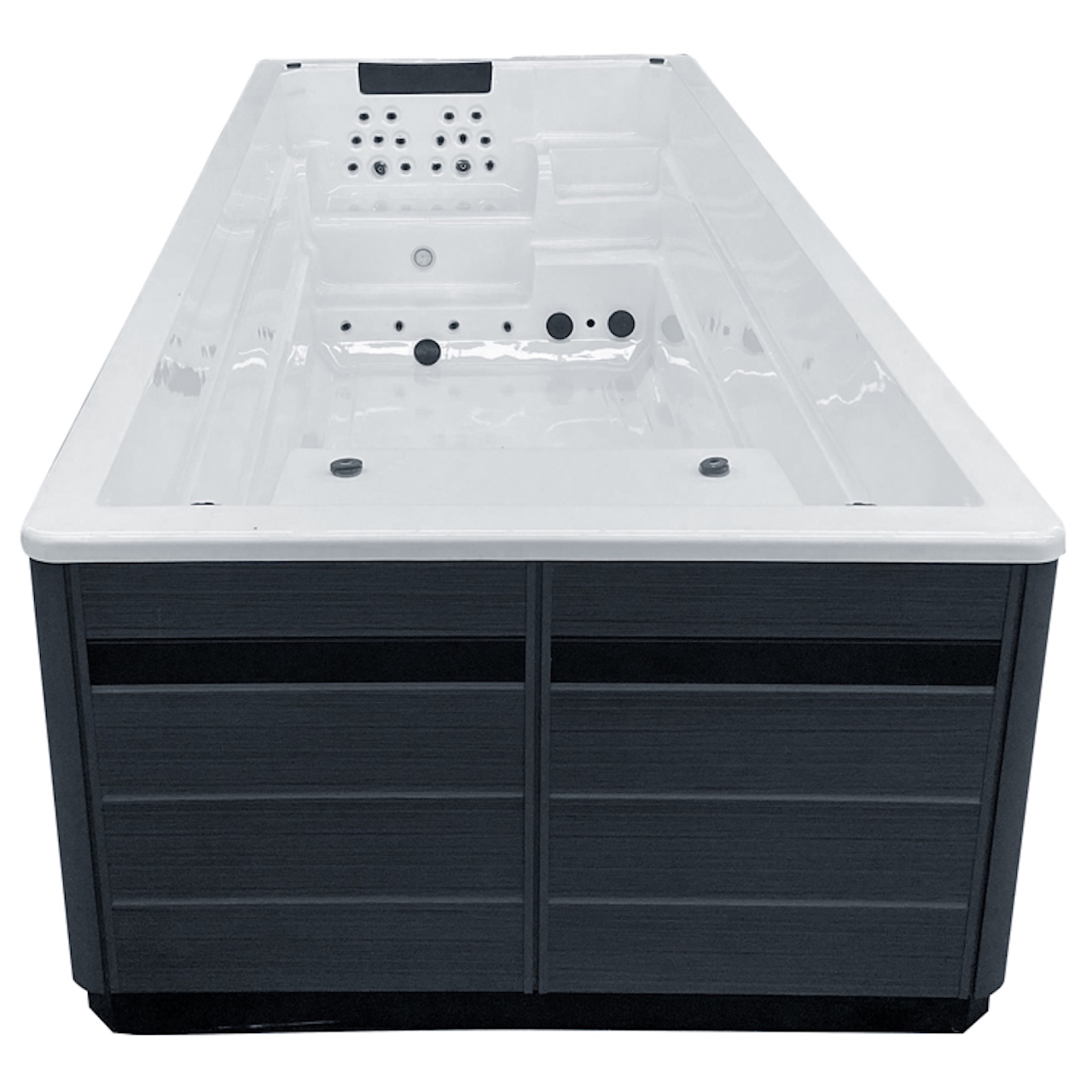 AWT SwimSpa Innovation 550 weiß 550x230 grau 