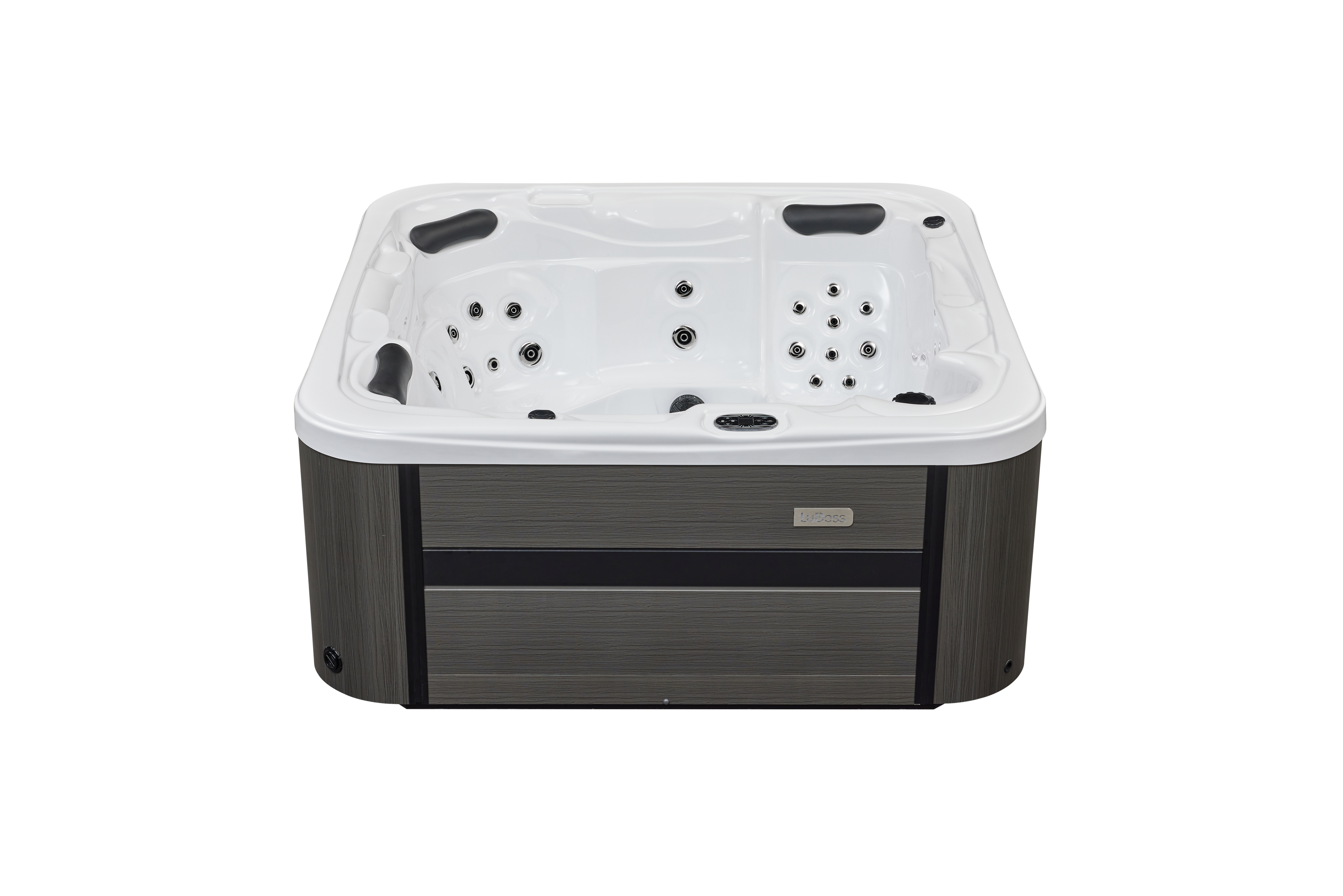 LuBoss Outdoor Whirlpool Modell LuBoss-594S Premium 215x215x90 cm LxBxH