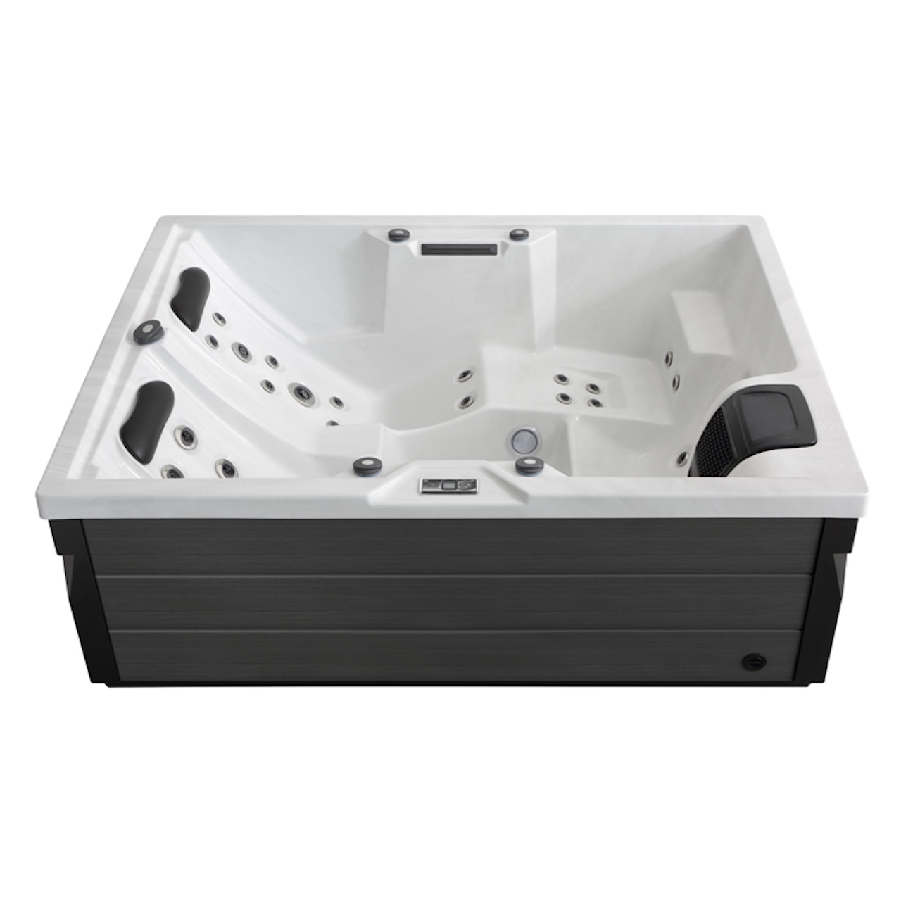 AWT Aussenwhirlpool IN-405 Basic Sterling Silver 220x160 grau 