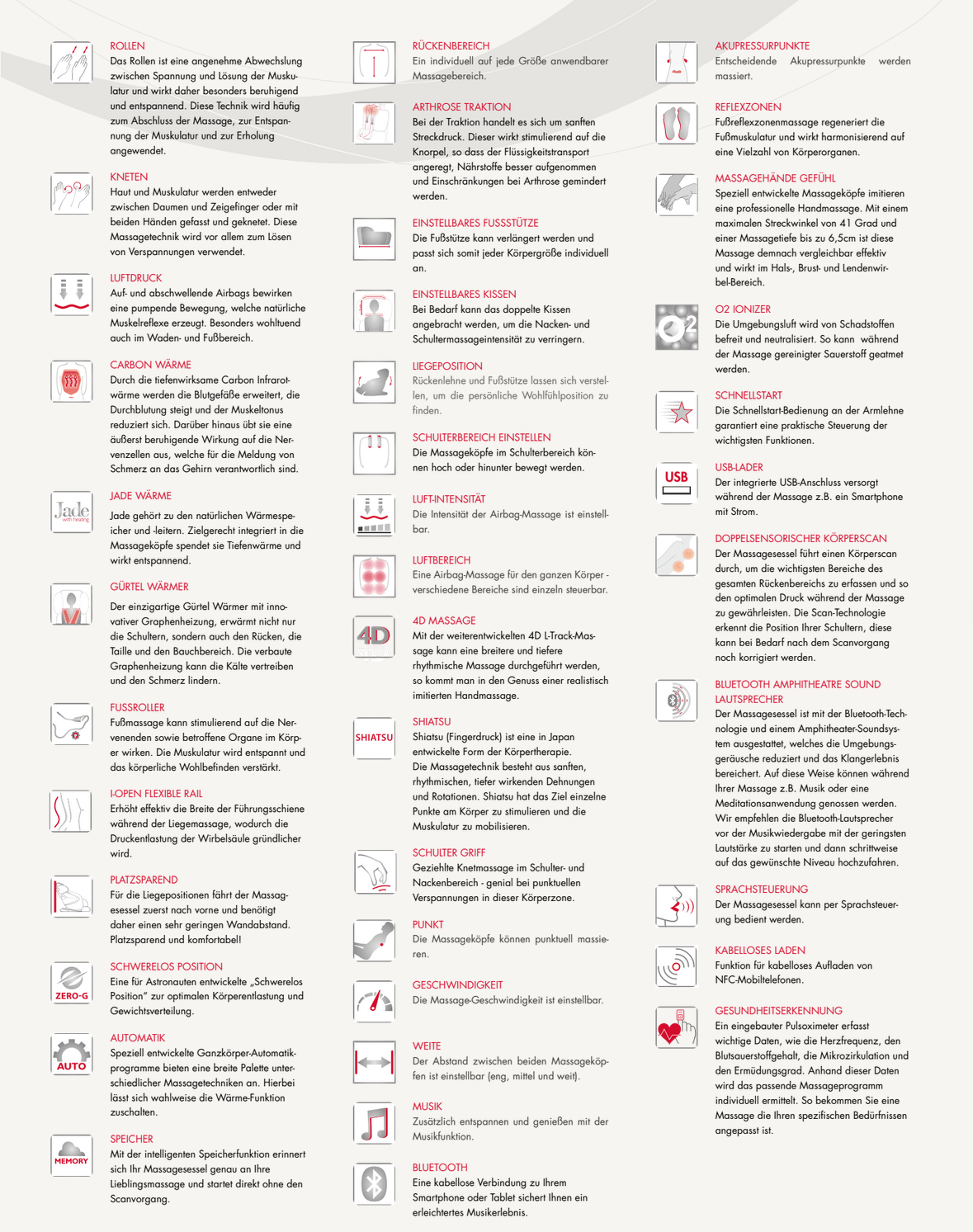 Casada Massagesessel Skyliner III