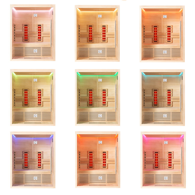 AWT E1250C-IR Hemlock L150xB110xH190cm