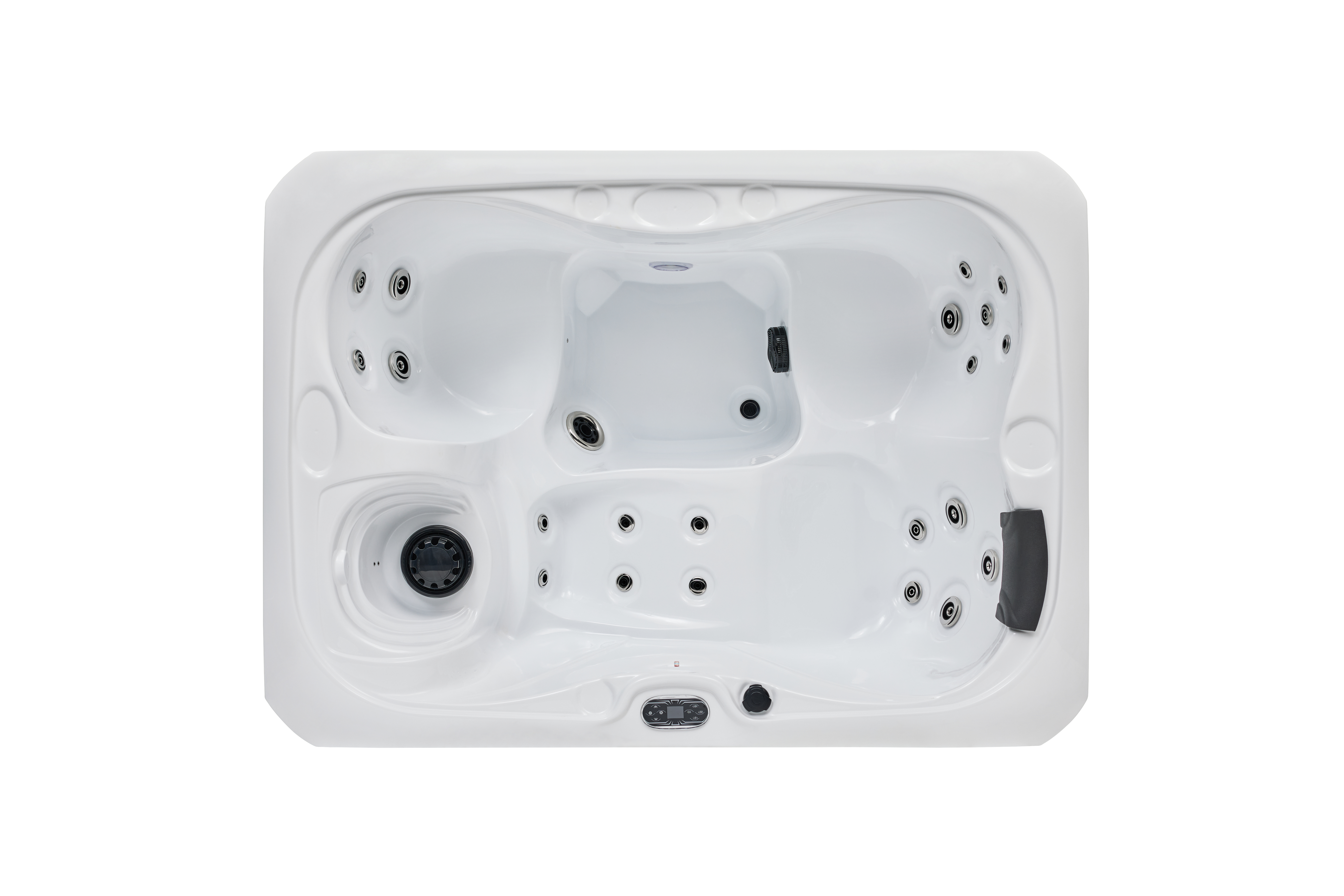 LuBoss Outdoor Whirlpool Modell LuBoss-695S Premium 215x155x90 cm LxBxH