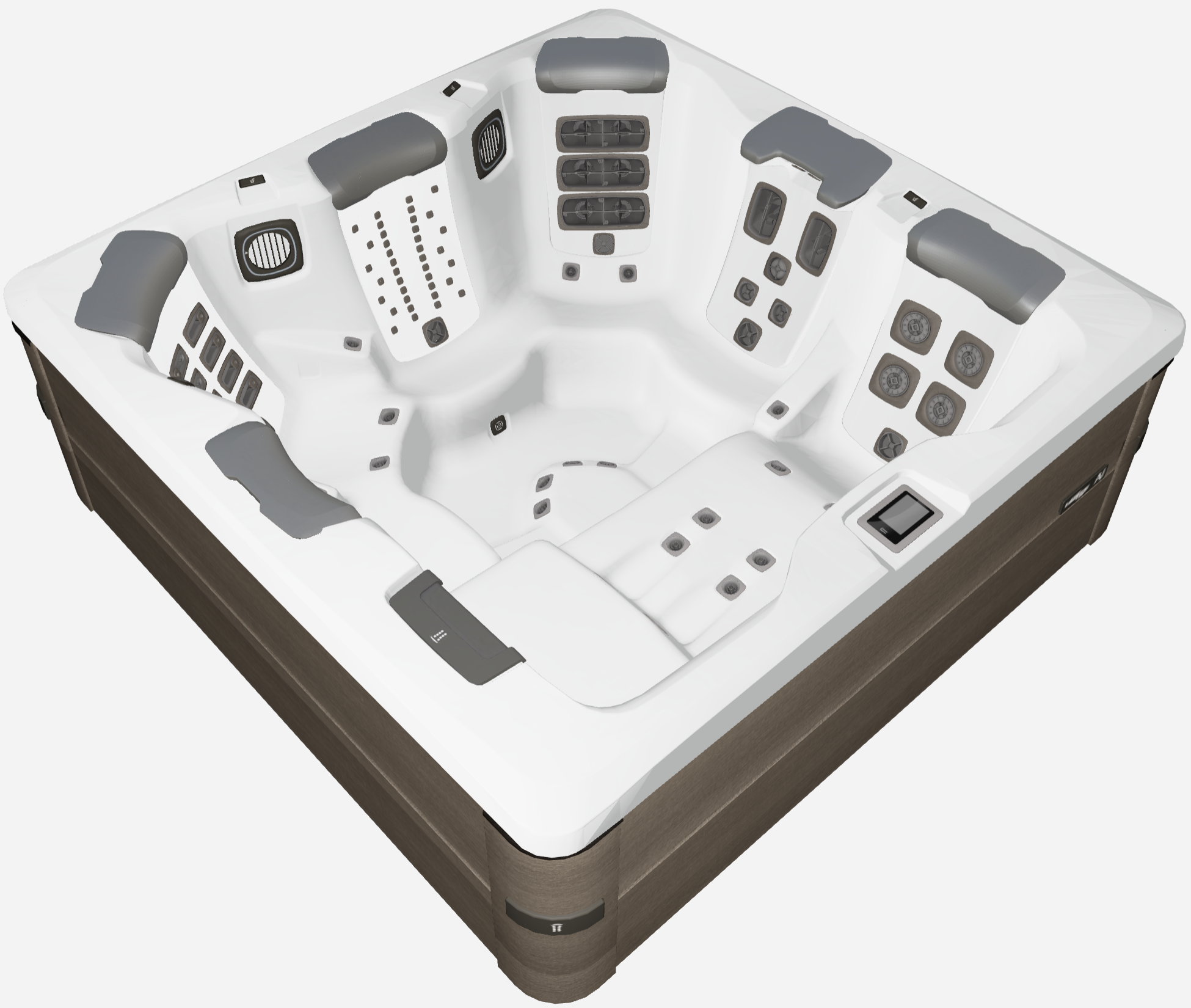 Bullfrogspas Outdoor Whirlpool A8L Choice 239x239x97cm