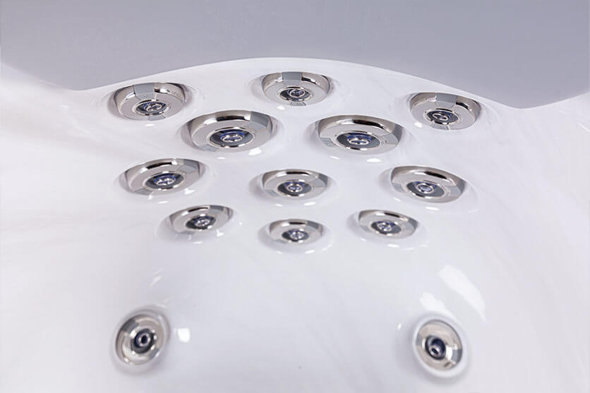 Wellis Lugano Life 6 Personen Premium-Whirlpool 230 × 230 × 94 cm