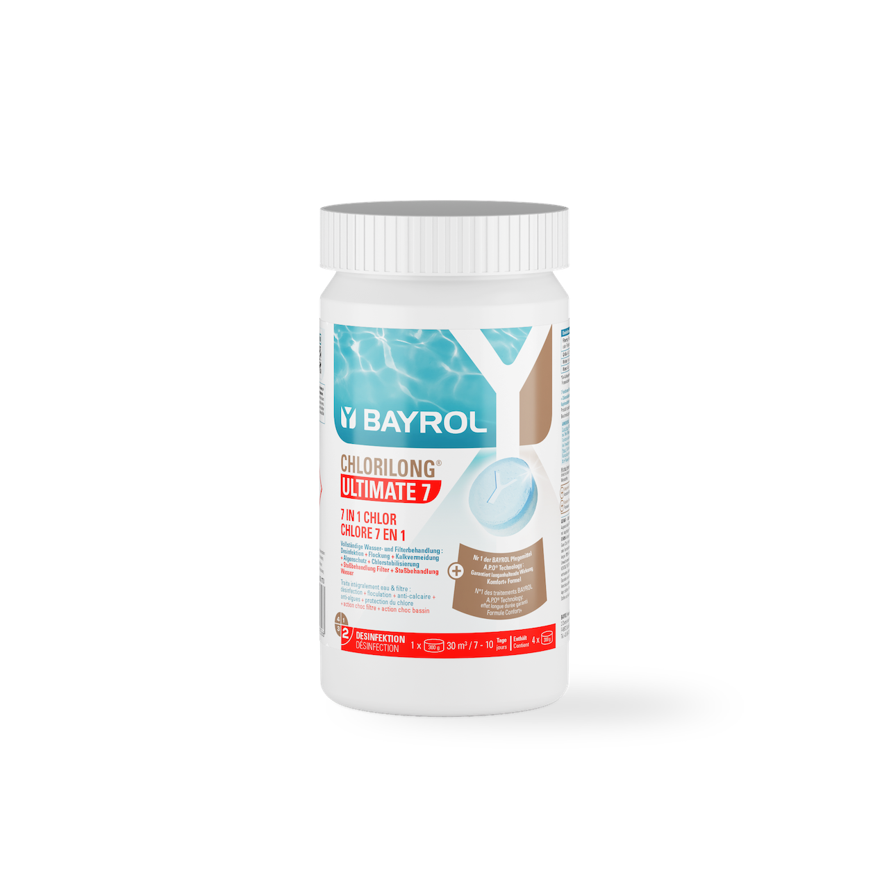 Bayrol Chlorilong® ULTIMATE 7 -mit Clorodor Control®- 4 Kapseln