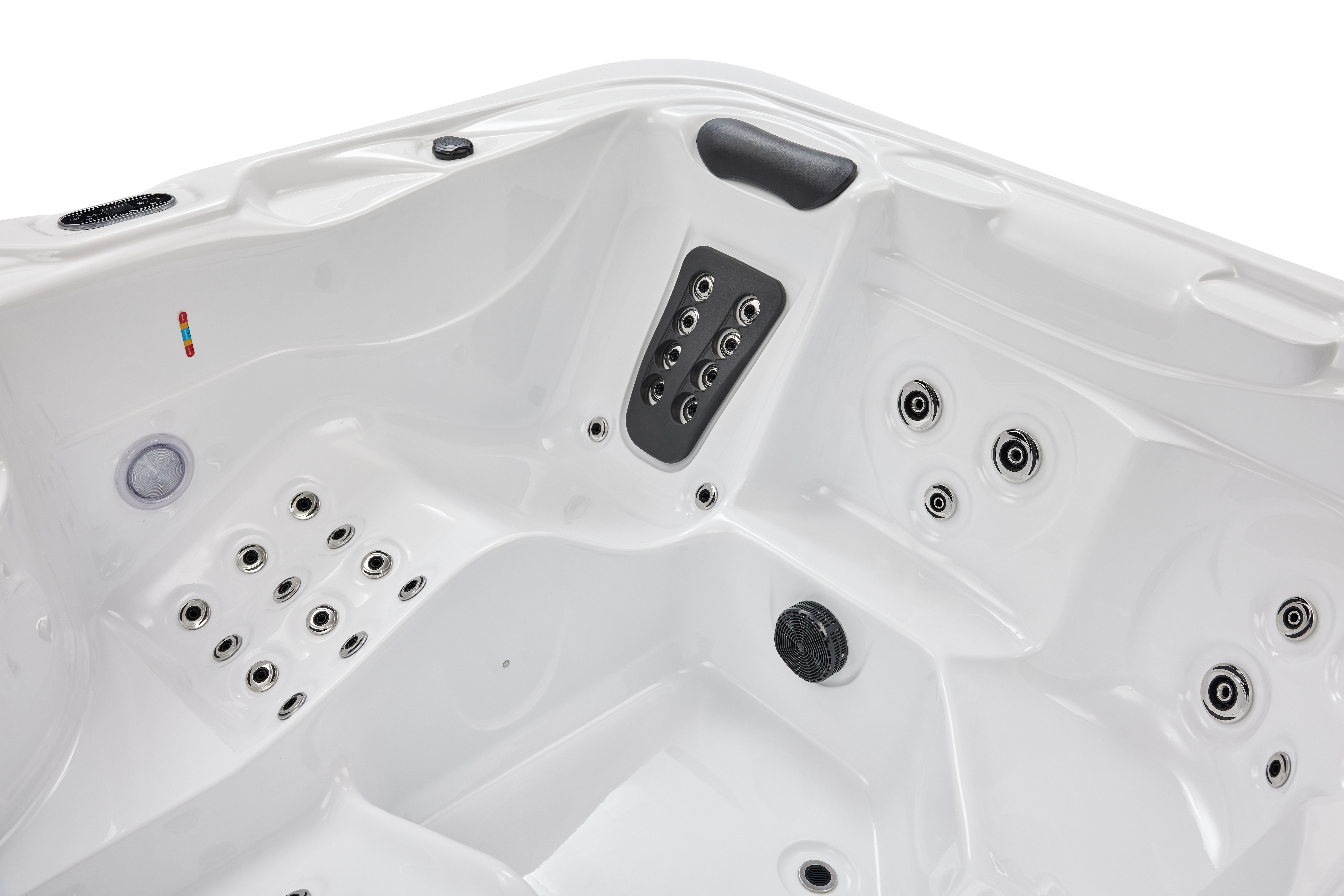 LuBoss Outdoor Whirlpool Modell LuBoss-596S Premium 220x220x90 cm LxBxH 