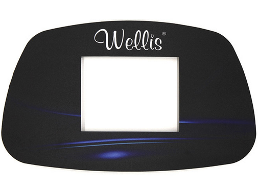 Wellis Infra-Empfänger Balboa Aufkleber (Wellis Logo)