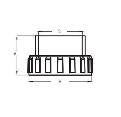 Wellis Verschlussschraube 60 PVC 
