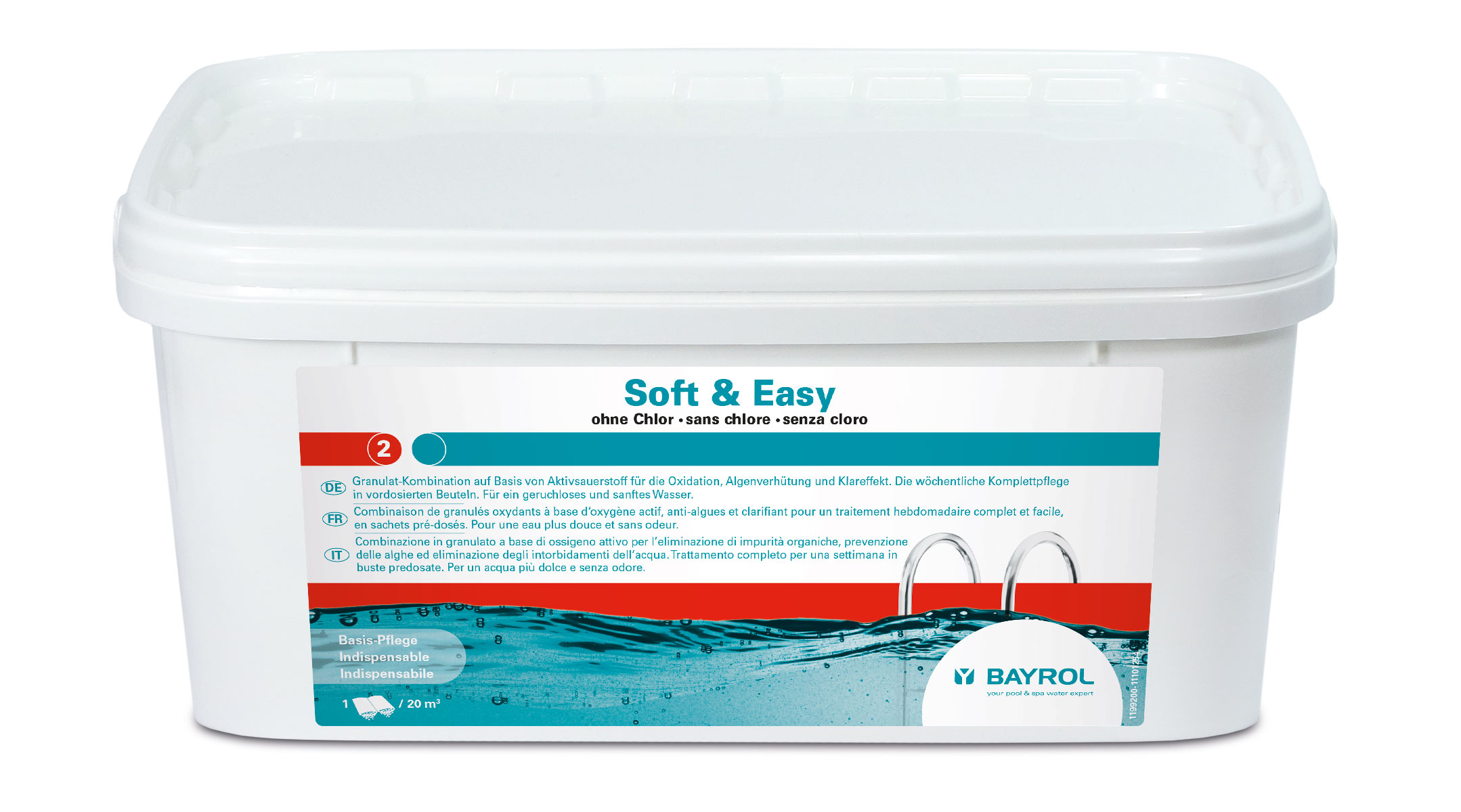 Bayrol Soft & Easy - ohne Chlor 20 m³  2,24Kg