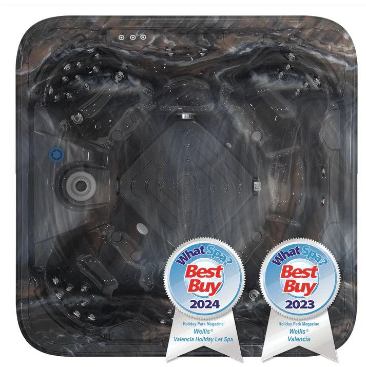 Wellis Whirlpool Valencia 218x218x90cm