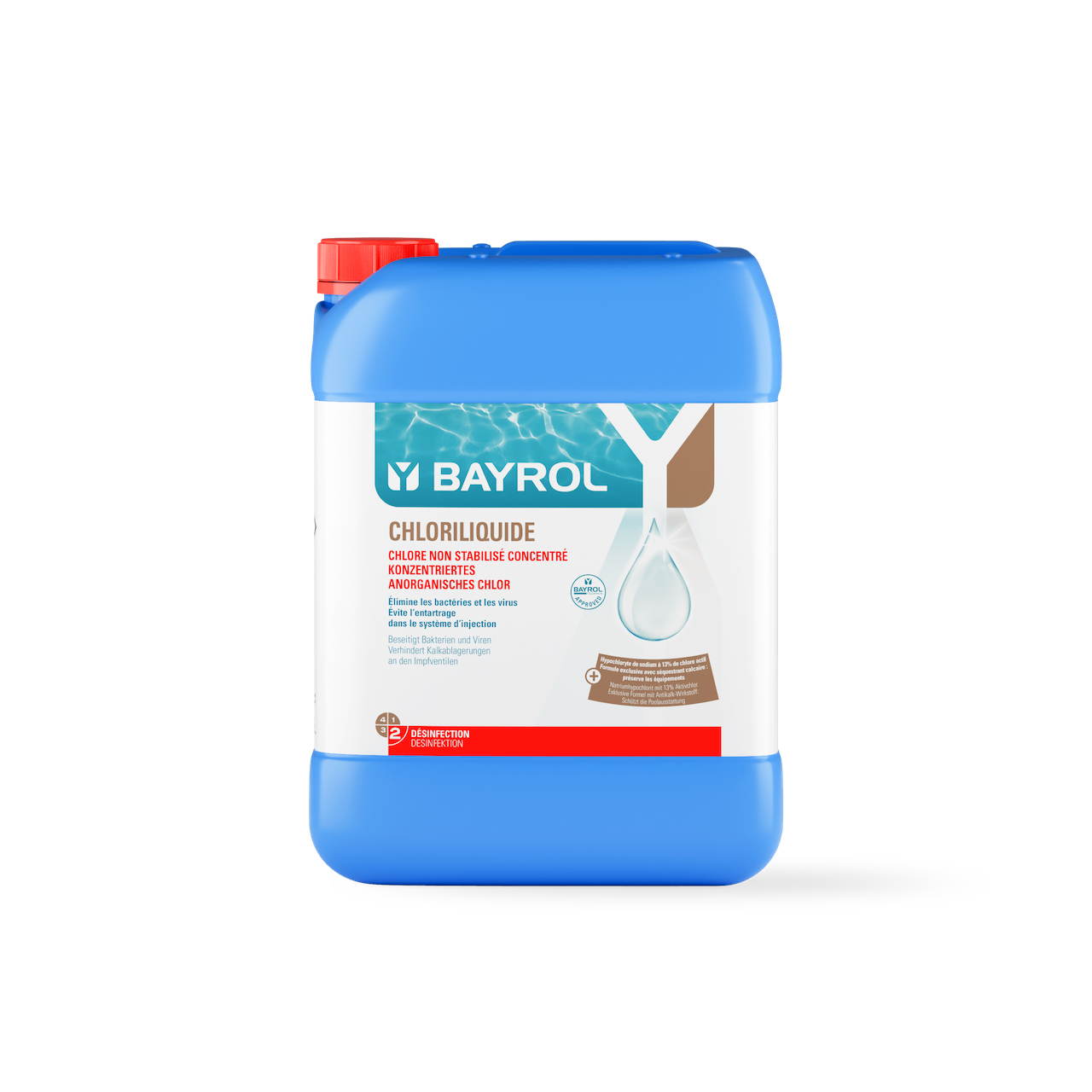 Bayrol Chloriliquide 20 Liter flüssig Ideal für Dosieranlagen