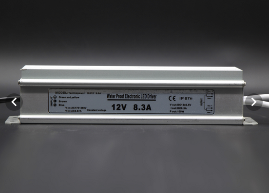 Wellis Transformator 12V 8,3A (IP67)