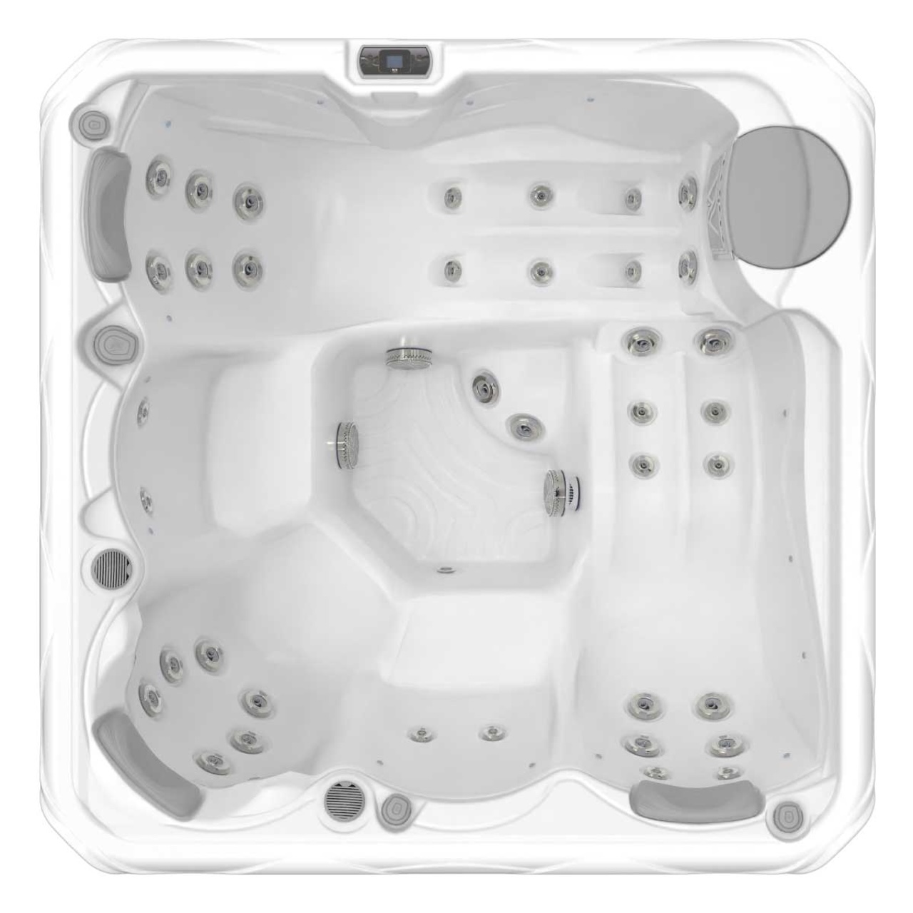 Wellis Budapest Life 5 Personen Premium-Whirlpool 200 × 200 × 89 cm