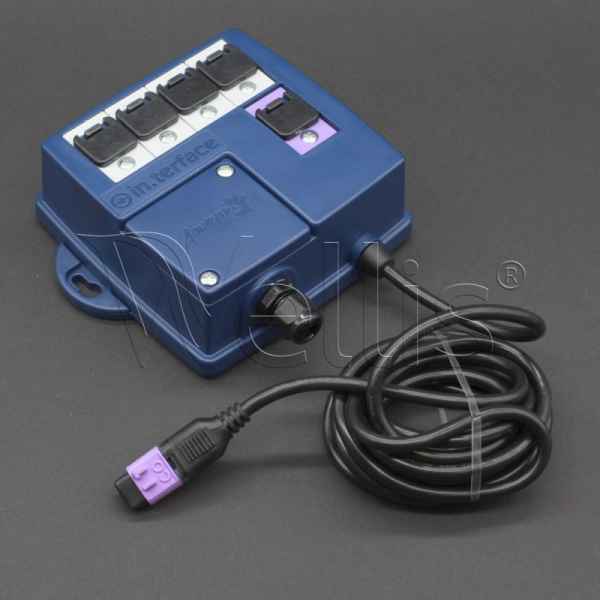 Wellis Gecko In-Grid externe Wärmequelle Steuerung mit 4fach Verteiler