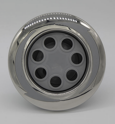 Wellis Düseneinsatz 5" 7 Löcher hellgrau V2